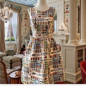 Liza Luxe ModCloth Fit and Flare Dress Small